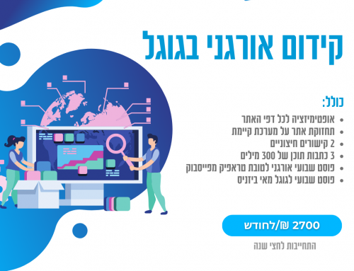 חבילת קידום אורגני בגוגל 2