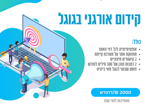 חבילת קידום אורגני בגוגל 1